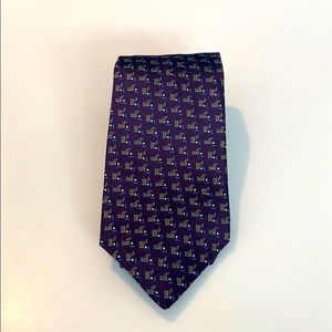 Audrey Buckner Vintage Woven Silk Tie